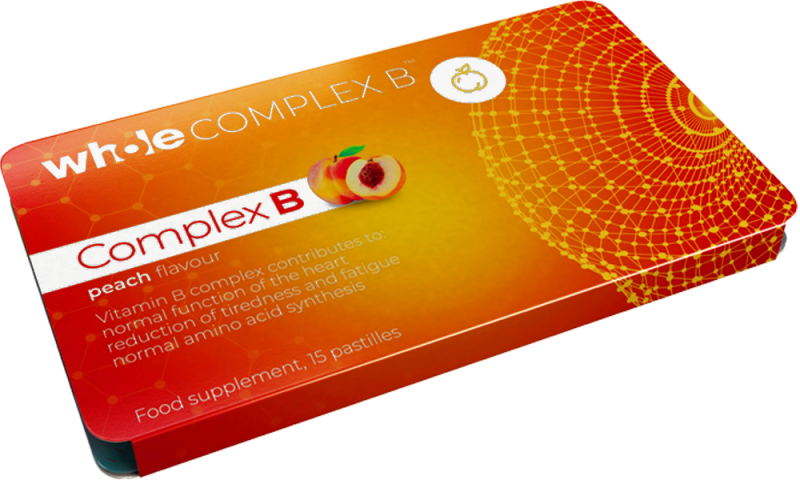 Complex Vitamina B, 15 buc/ blister, 90 comprimate Whole