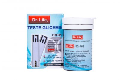 Teste glicemie, 50 buc, Dr. Life