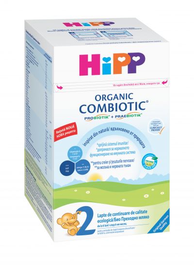 Lapte Organic 2, 800gr, HIPP