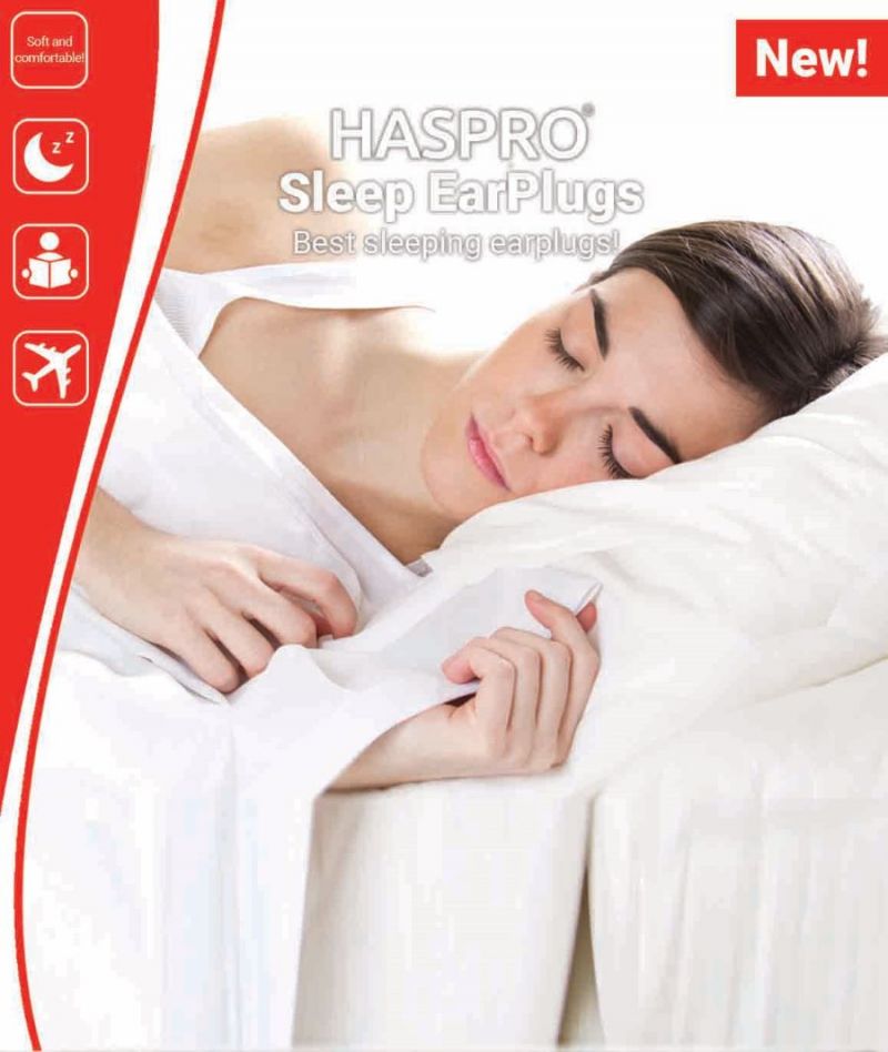Set dopuri de urechi pentru somn Sleep Universal, Haspro