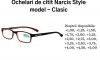 Ochelari de citit, clasici, Narcis Style, 1.75+