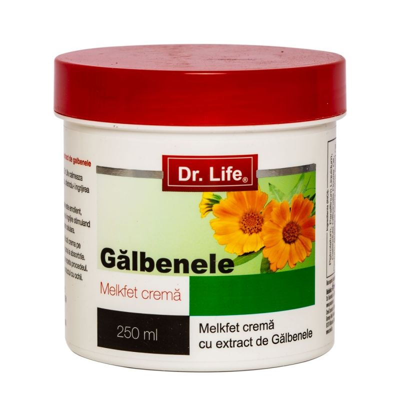 Crema Galbenele Melkfet Dr. Life, 250ml