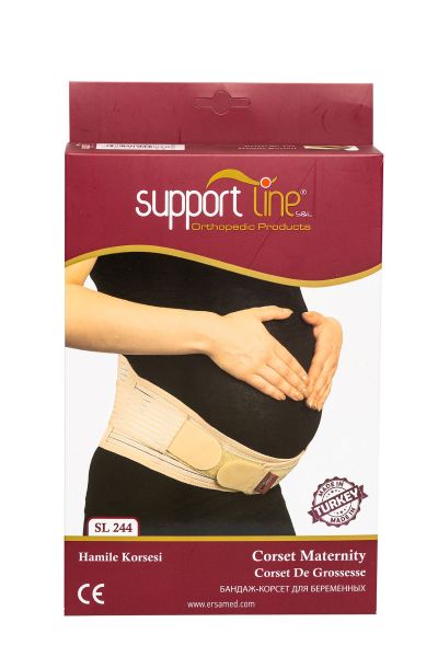 Orteză corset pentru gravide cu bandă susținere abdomen M, Ersamed