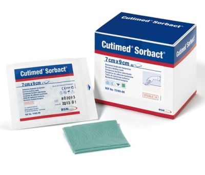Pansament steril - Cutimed Sorbact Comprese 7 *9